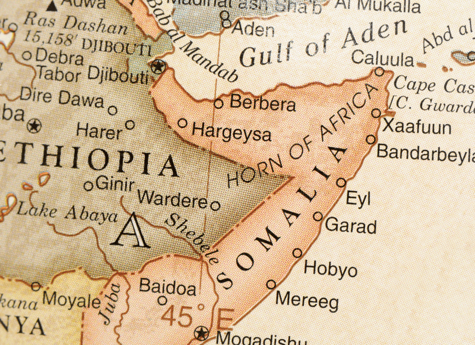 Map of Somalia